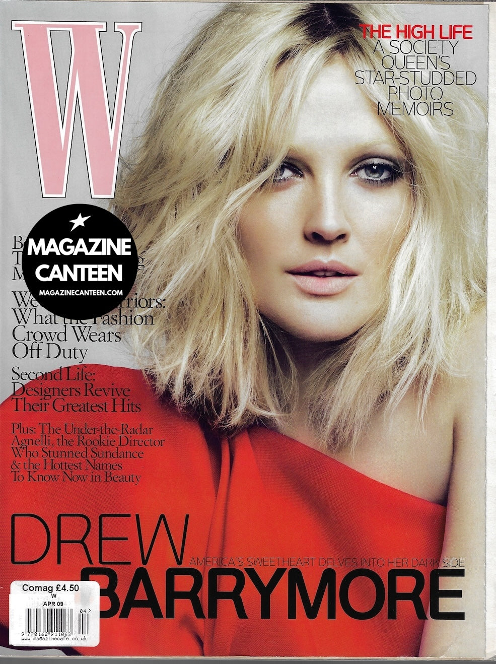 W Magazine - Drew Barrymore Lara Stone Eniko Mihalik
