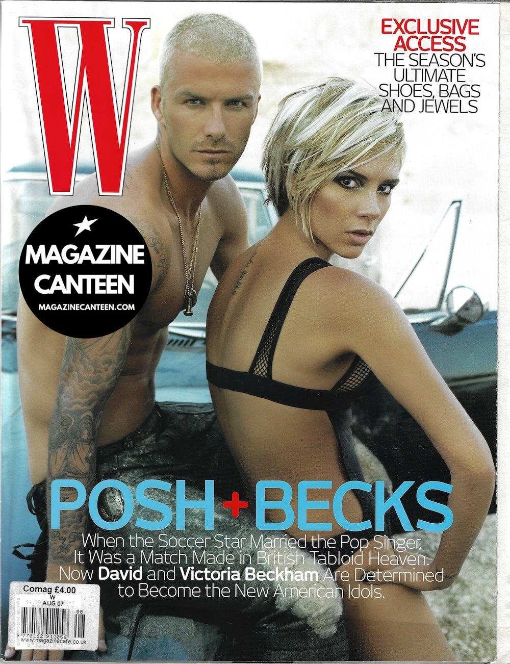 W Magazine - David Beckham STEVEN KLEIN Victoria Beckham