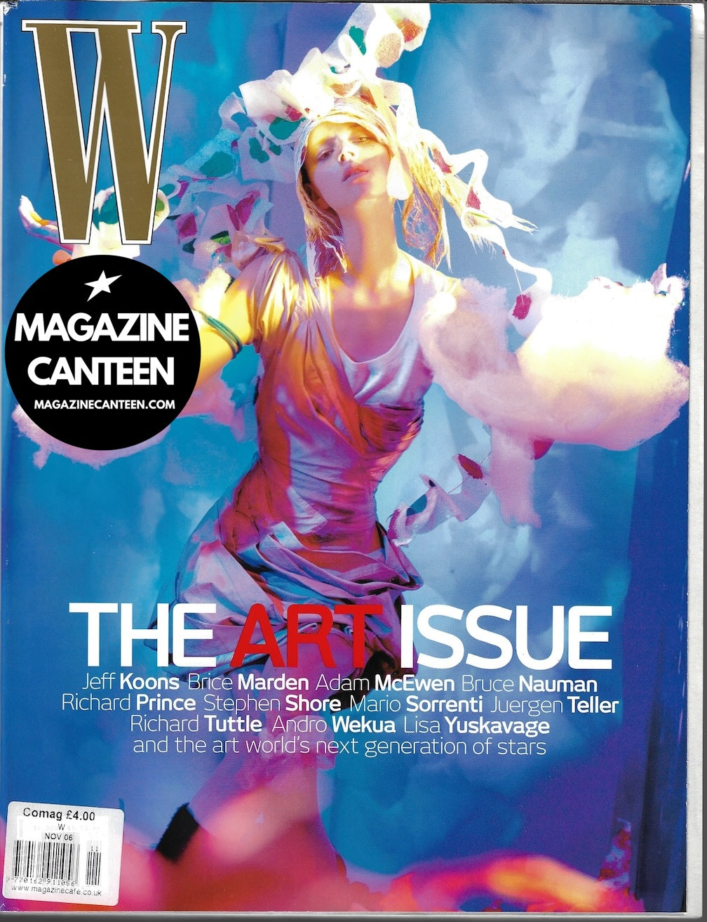 W Magazine - Freja Beha Erichsen JUERGEN TELLER Richard Prince A