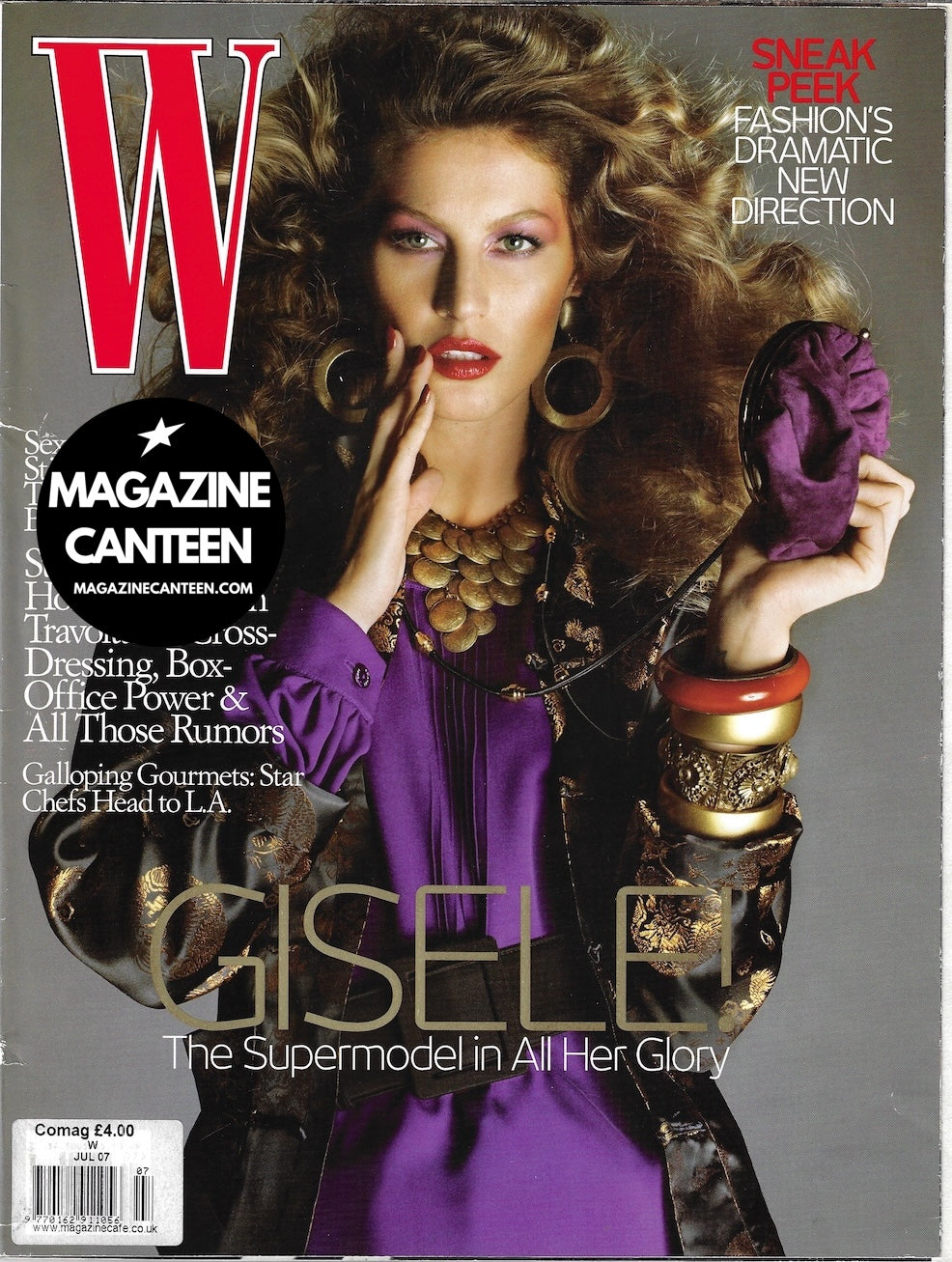 W Magazine - Gisele Bundchen LARA STONE Juergen teller