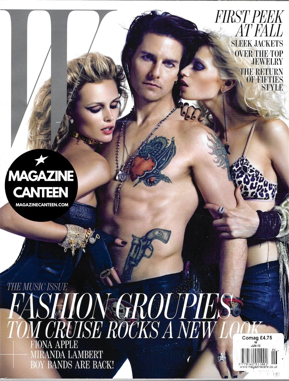 W Magazine - Tom Cruise ABBEY LEE KERSHAW Fiona Apple Edita Vilkevičiūtė