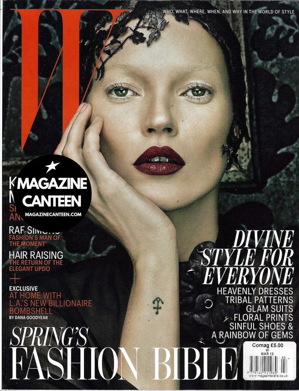 W Magazine - KATE MOSS Guinevere Van Seenus ABBEY LEE
