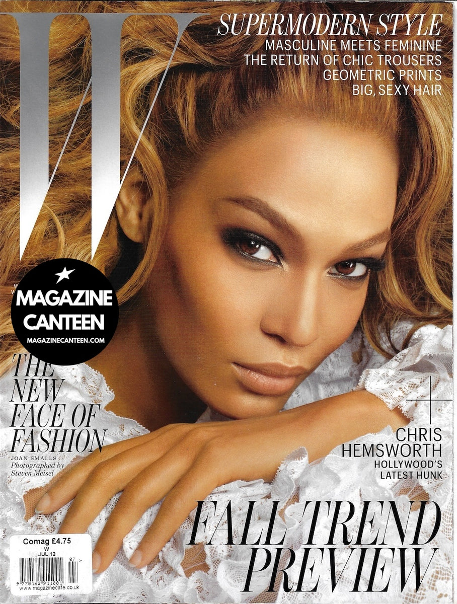 W Magazine - JOAN SMALLS Karlie Kloss NAOMI CAMPBELL – magazine canteen