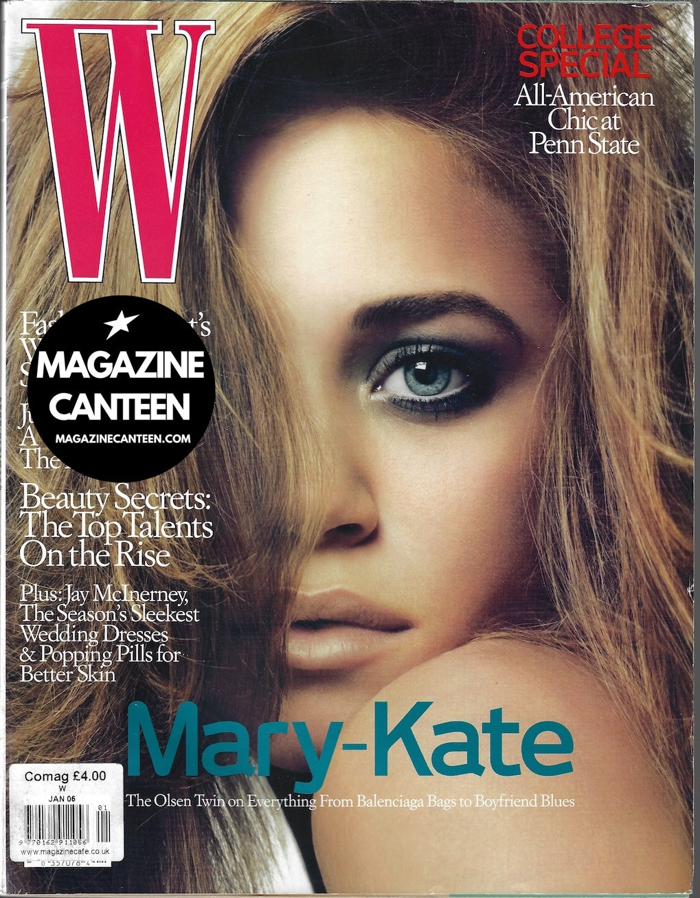W Magazine - MARY KATE OLSEN David Sims