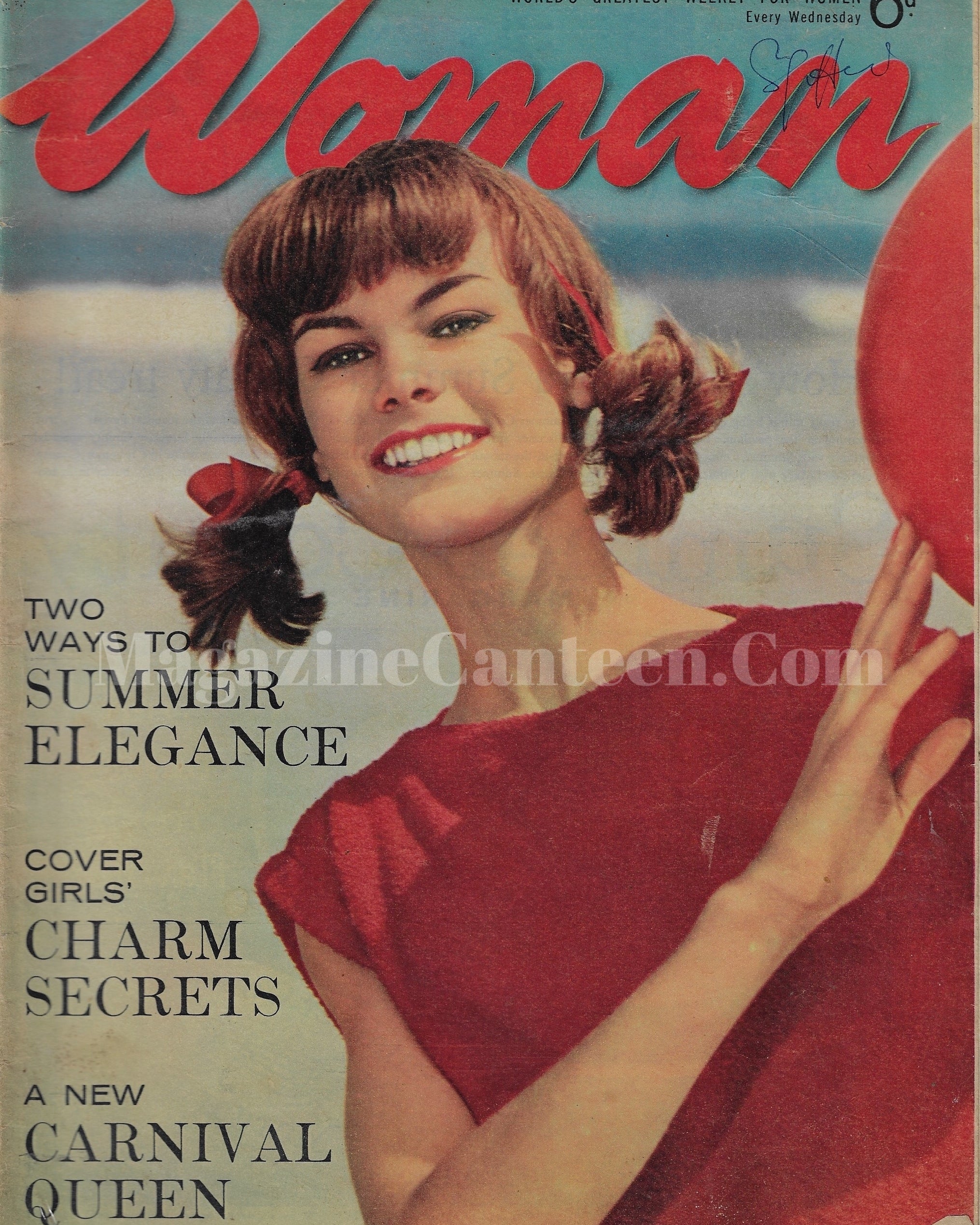 Woman Magazine - Jean Shrimpton First Cover B