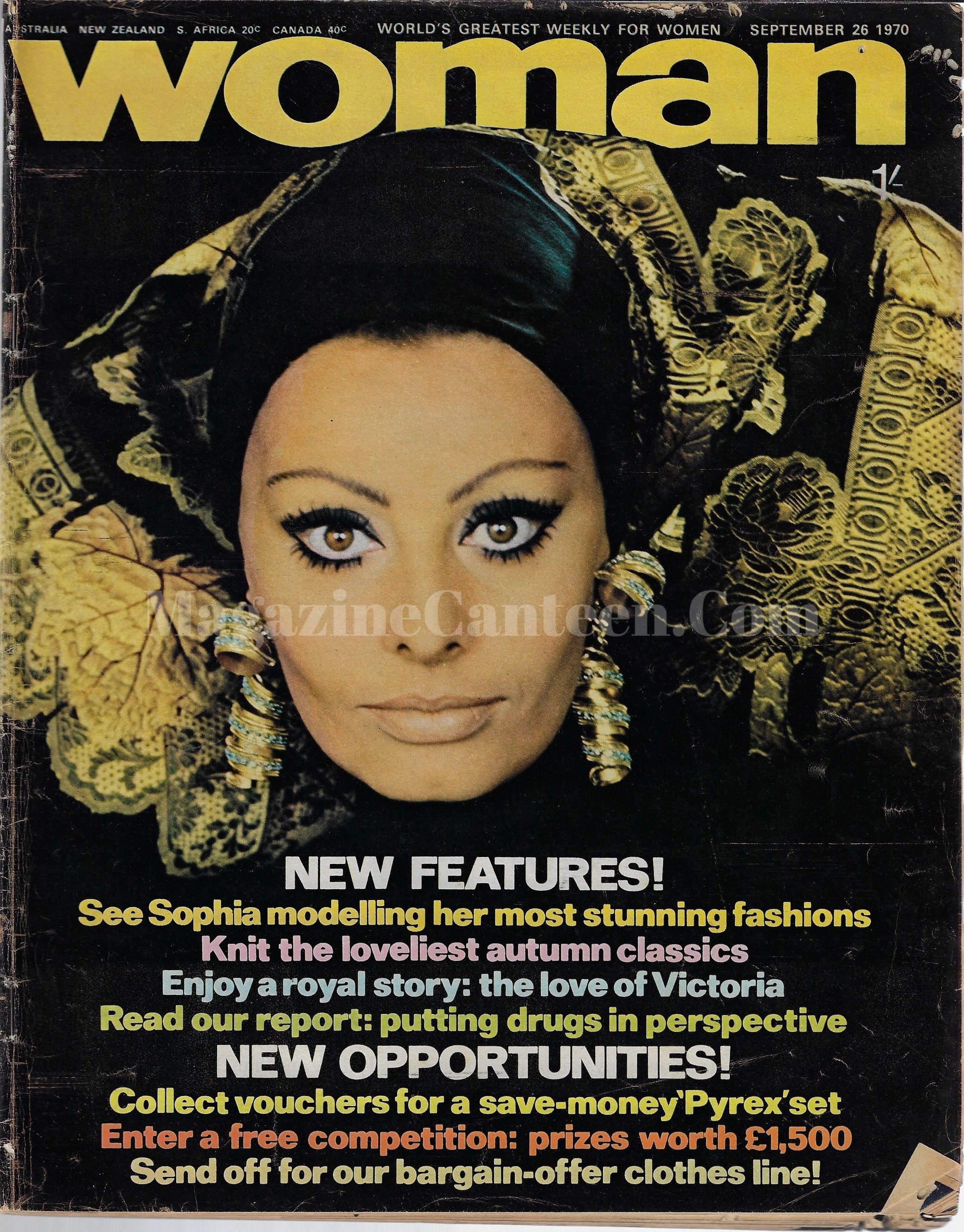 Woman Magazine - Sophia Loren
