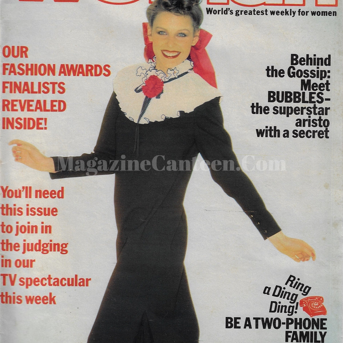 Woman Magazine - Lady Rothermere Bubbles – magazine canteen