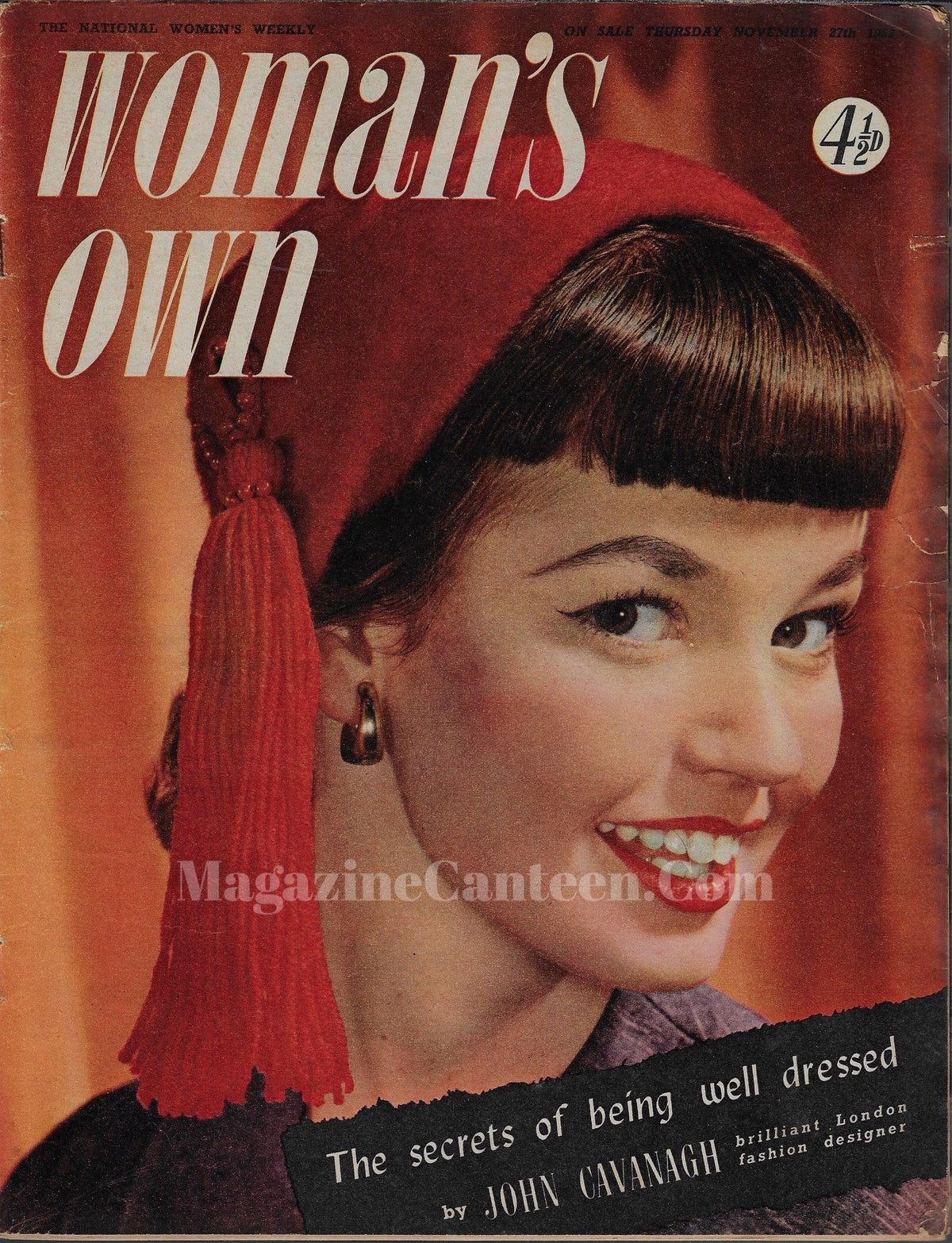 Own Magazine Woman's Own Magazine - John Cavanagh – magazine canteen