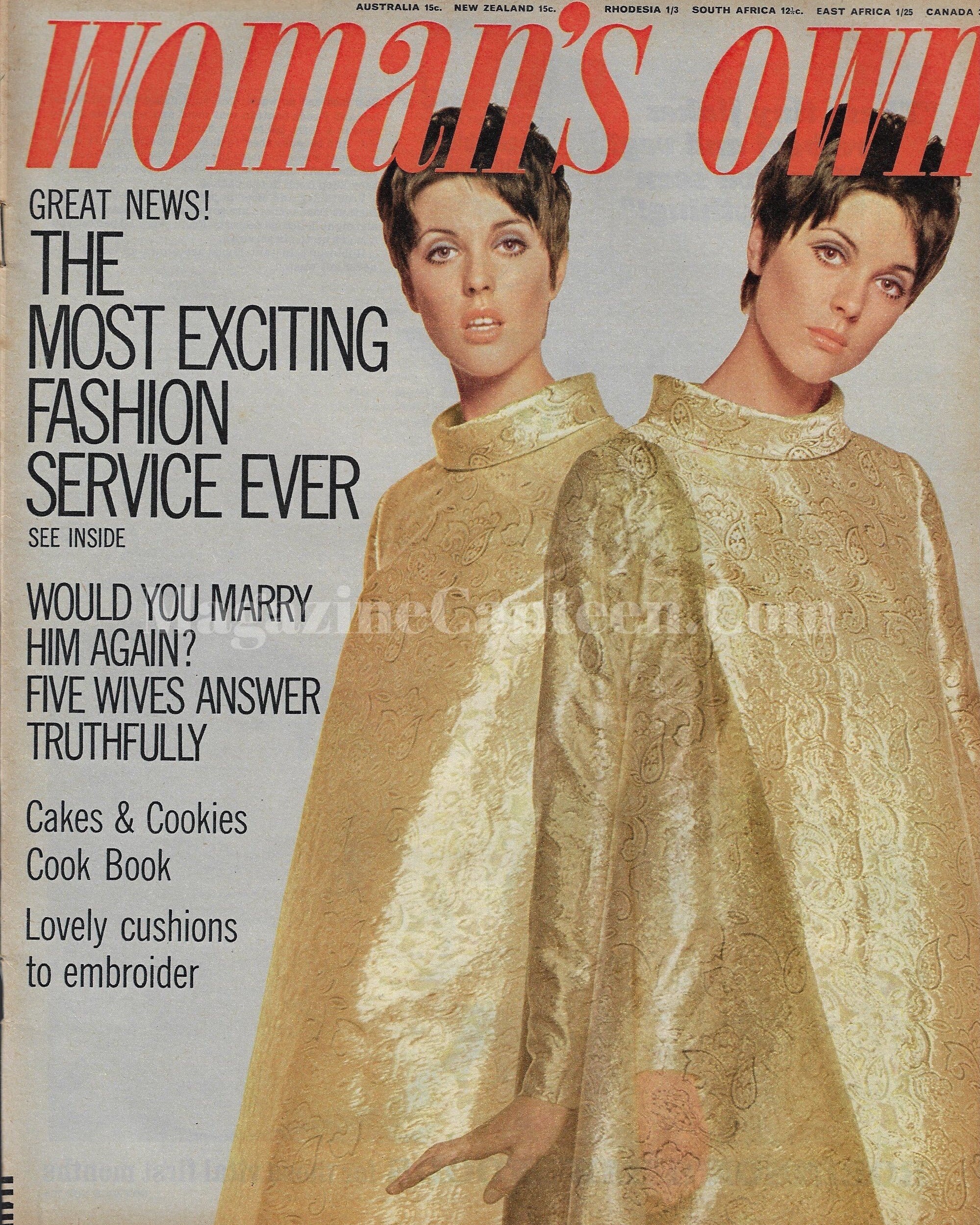 Woman's Own Magazine - Patrick Hunt Julie Andrews