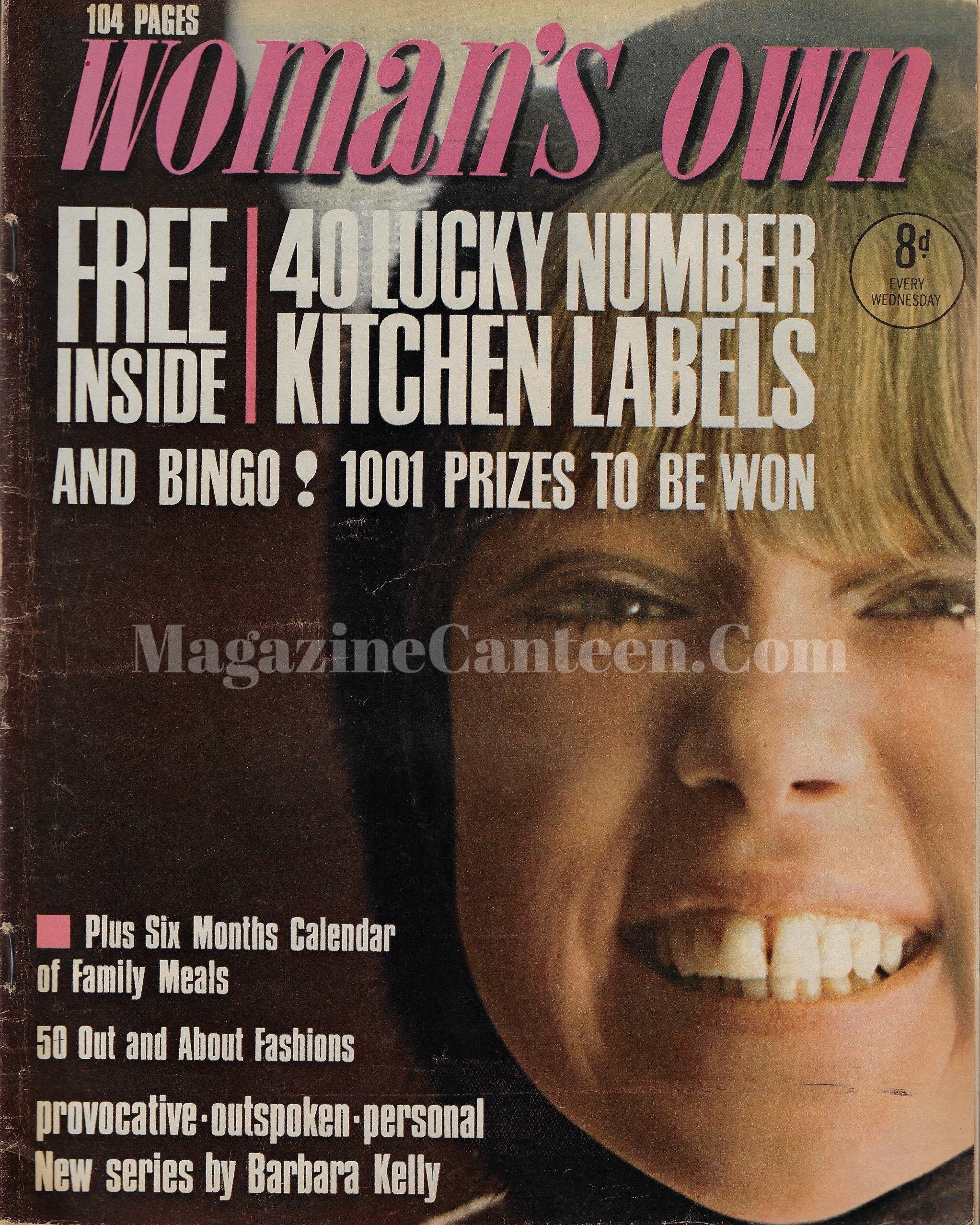 Woman's Own Magazine - Pattie Boyd