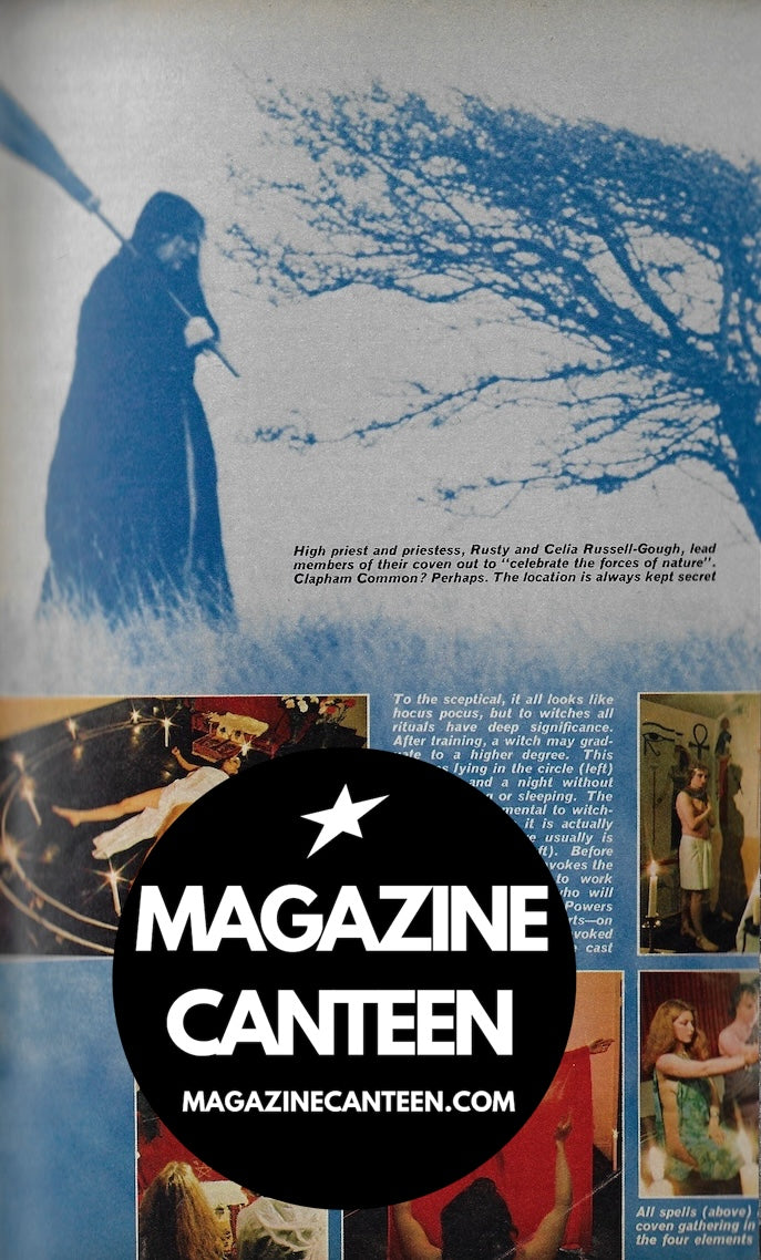 The WITCHES of Clapham North WITCHCRAFT Wedding Ceremony UK magazine 70s OCCULT