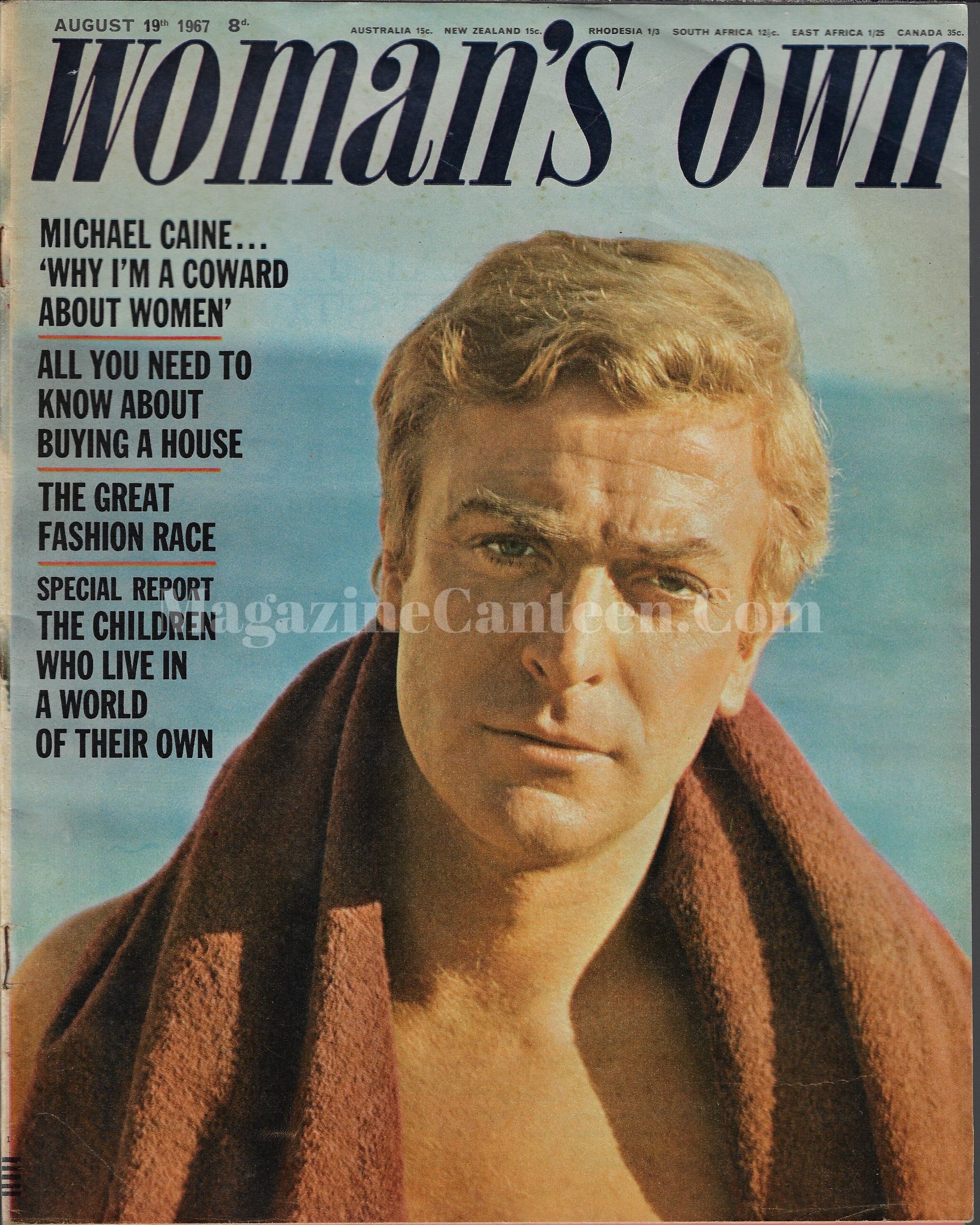 Woman's Own Magazine - Michael Caine