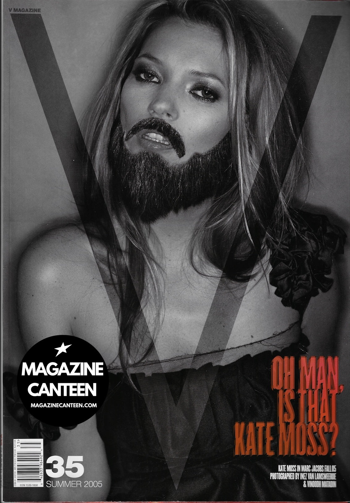 V Magazine 35 - KATE MOSS Lily Cole GUINEVERE VAN SEENUS