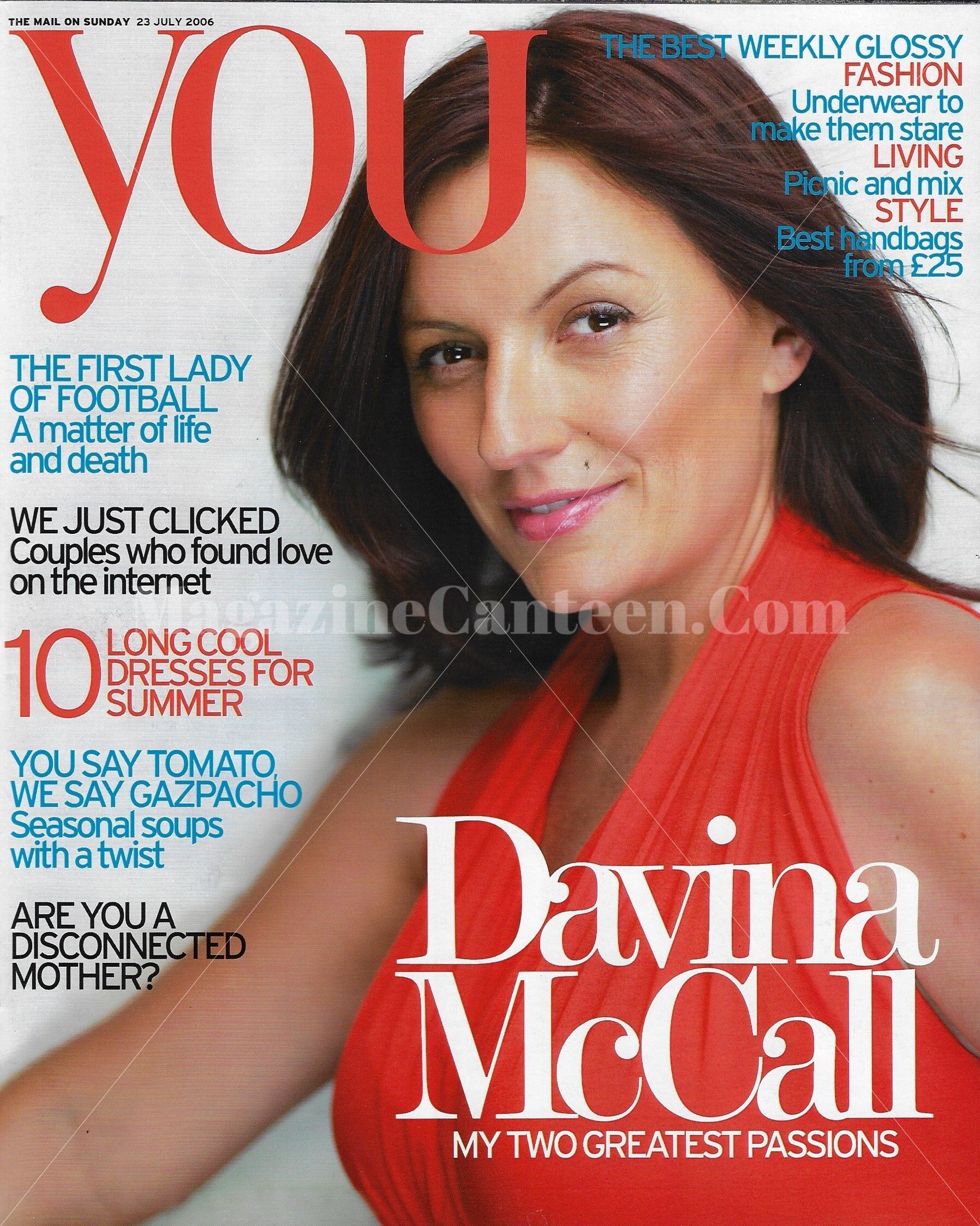 Daily Mail Magazine - Davina McCall