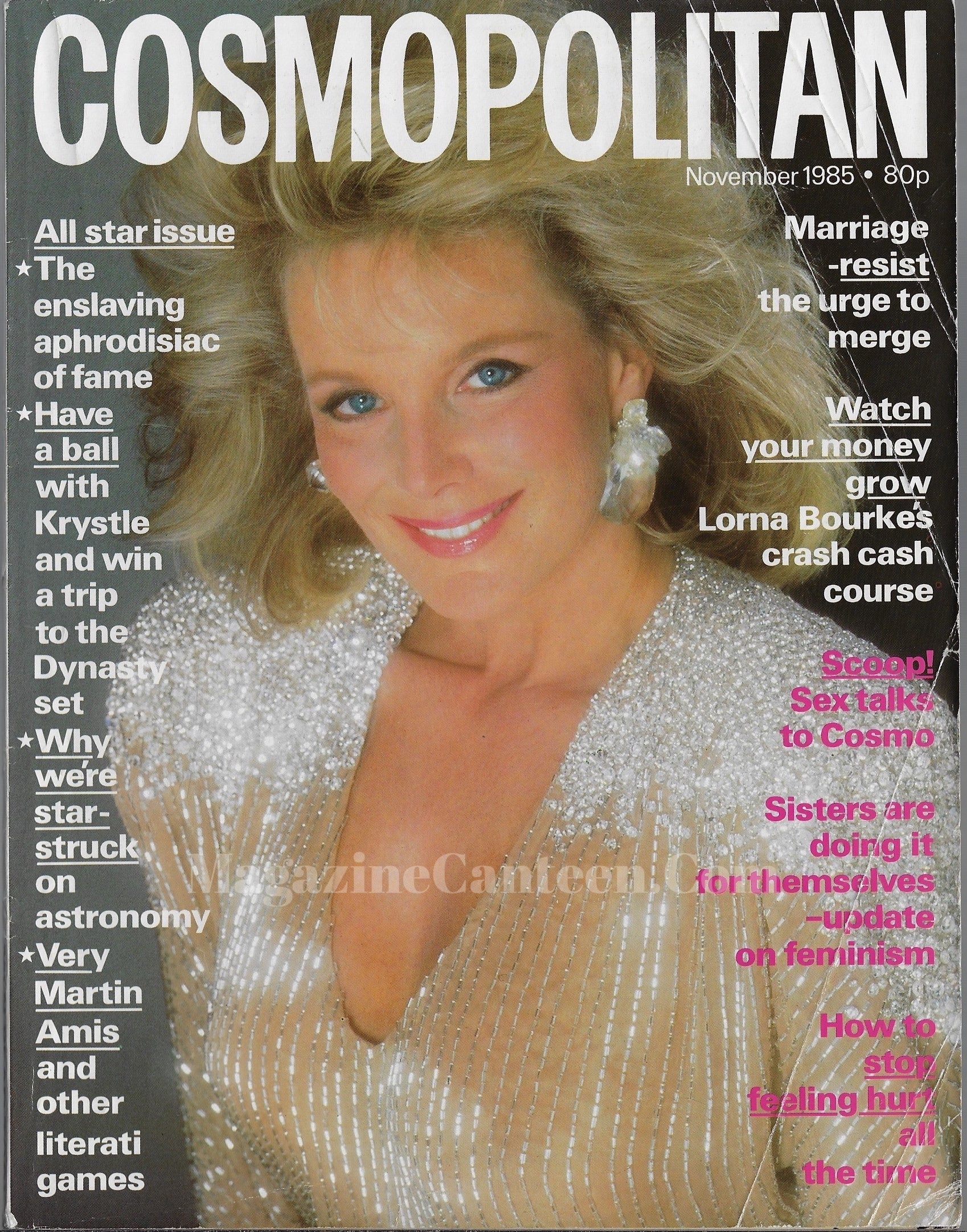 Cosmopolitan Magazine - Linda Evans