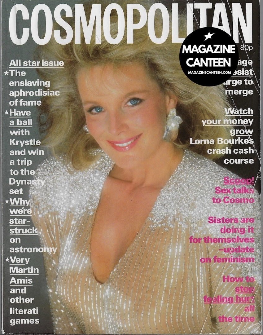 Cosmopolitan Magazine - Linda Evans HARRI PECCINOTTI Victoria Wood