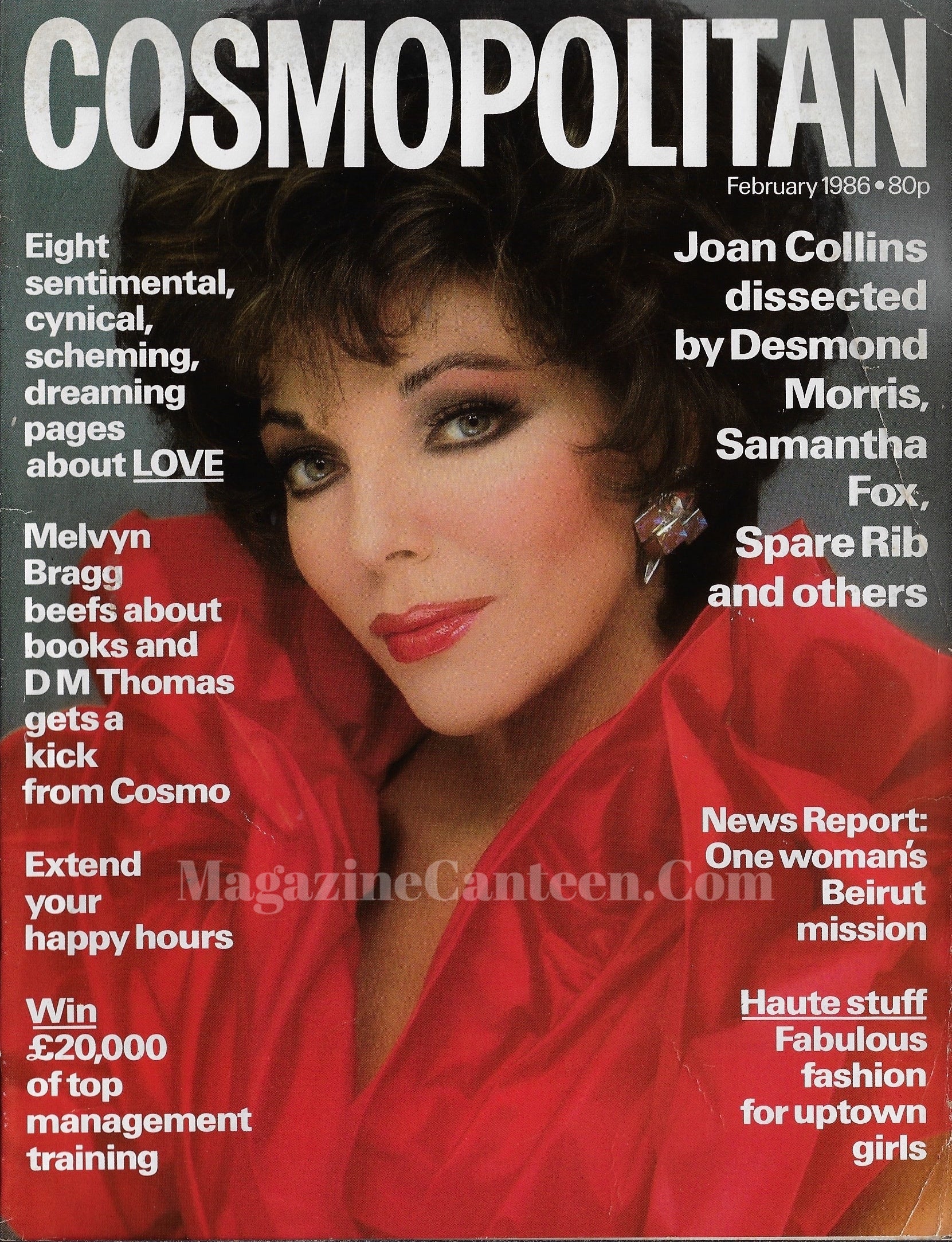 Cosmopolitan Magazine - Joan Collins – magazine canteen