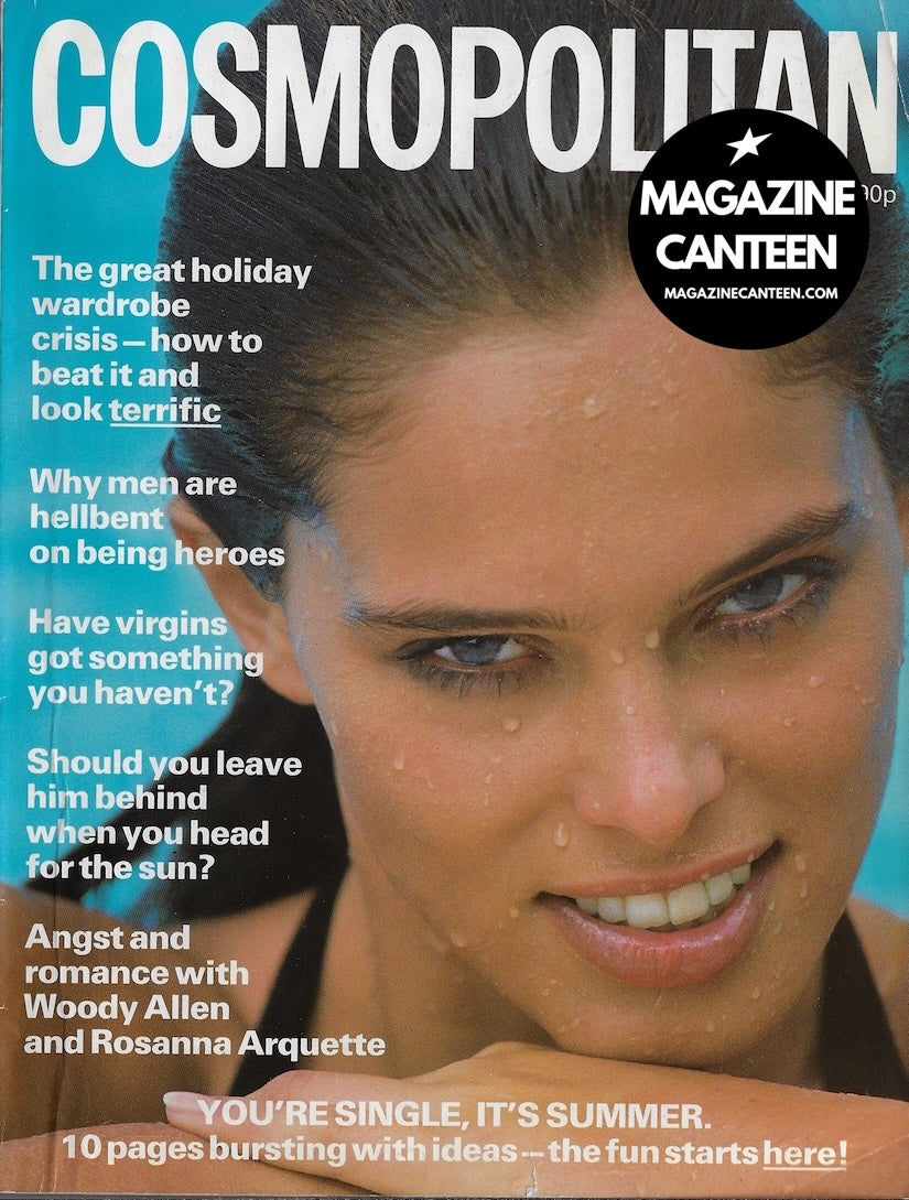 Cosmopolitan Magazine - Renee Simonsen ROSANNA ARQUETTE Woody Allen