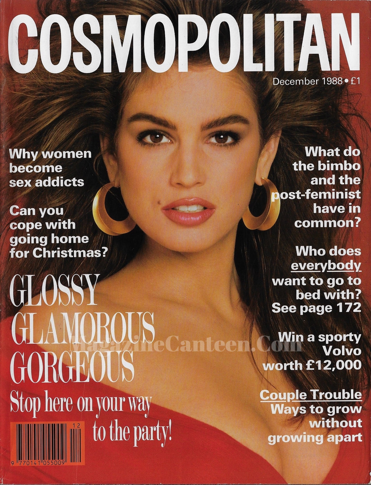 Cosmopolitan Magazine Collection Cosmopolitan Magazine - Cindy Crawford – magazine canteen