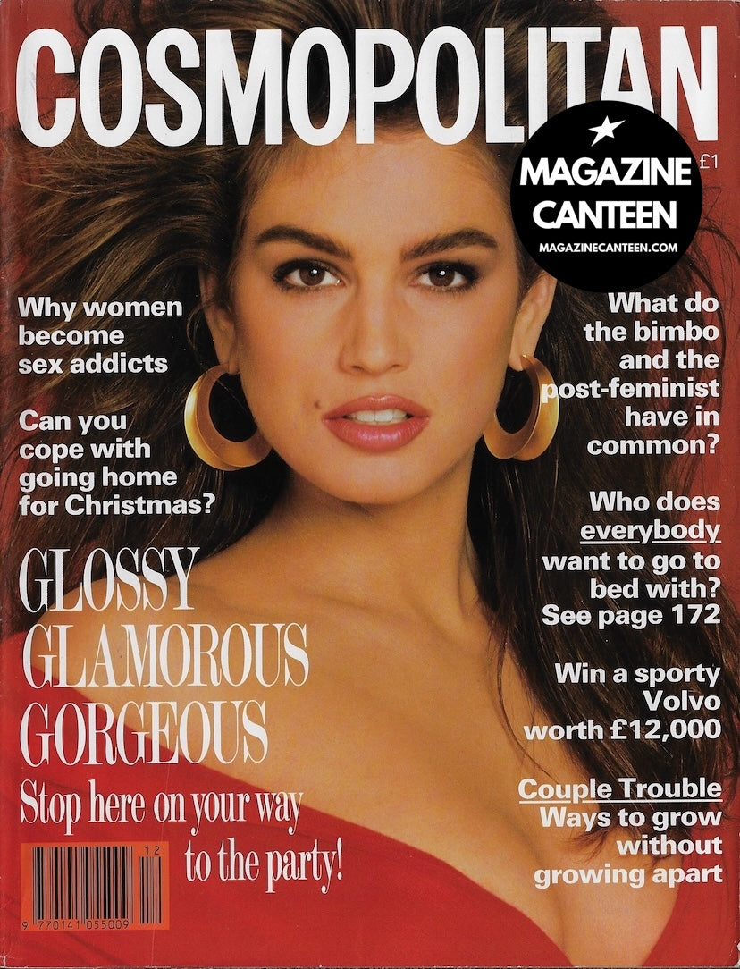 Cosmopolitan Magazine - Cindy Crawford SCAVULLO Neil Jordan 1988