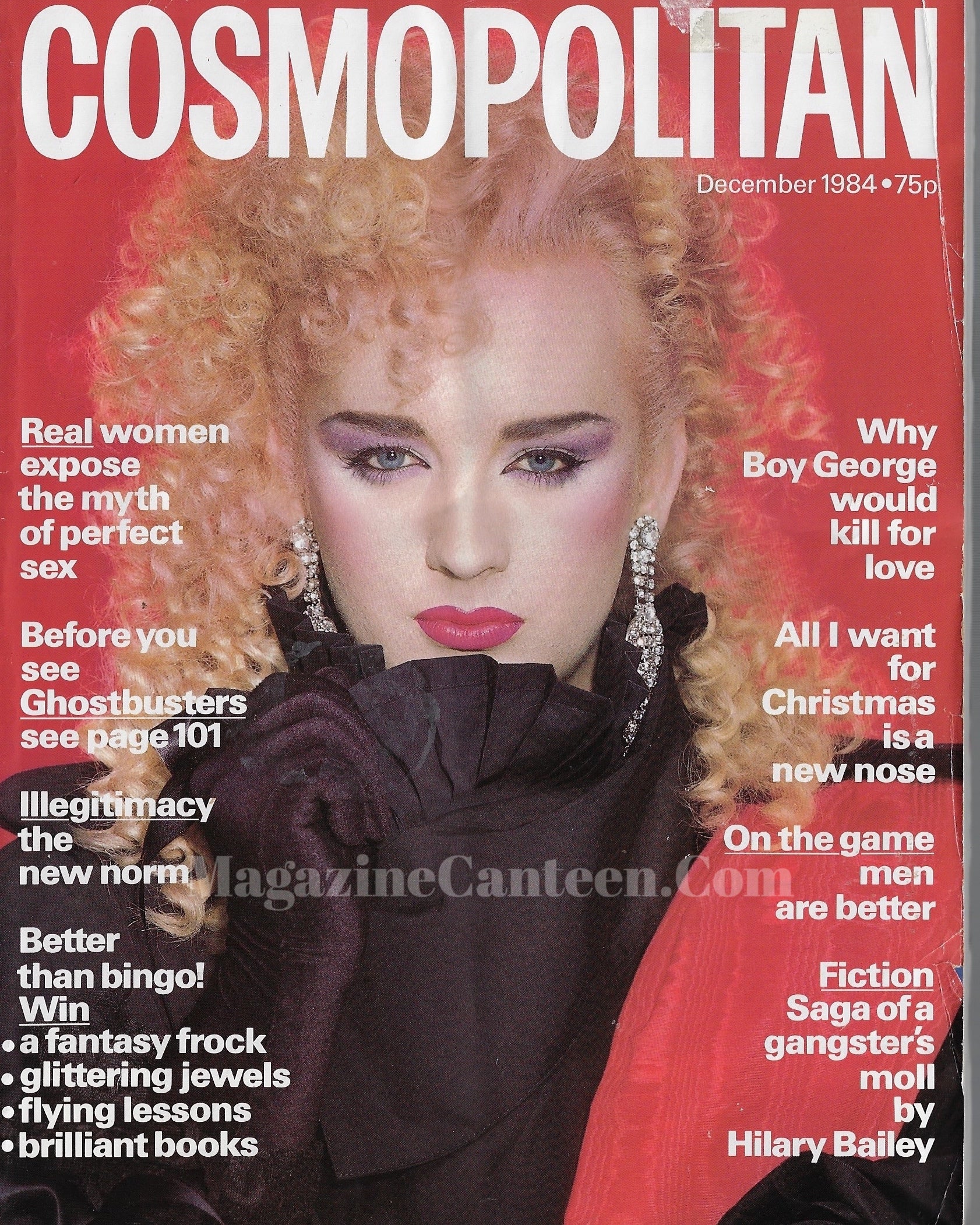 Cosmopolitan Magazine - Boy George