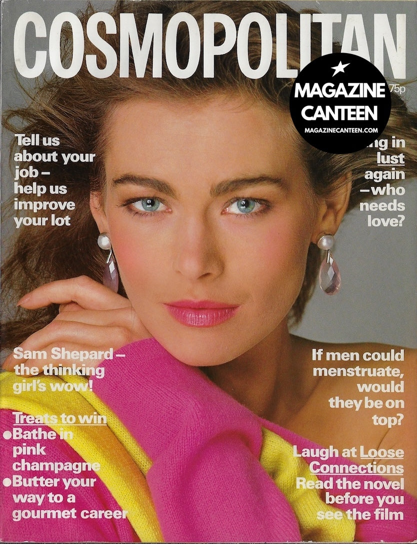 Cosmopolitan Magazine - Joanna Pacula BILL KING Rosemary McGrotha