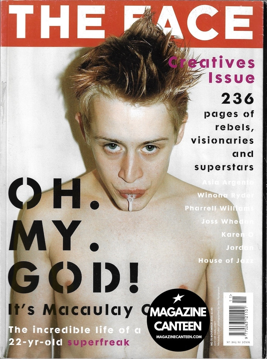 The Face Magazine 2002 - MACAULAY CULKIN Terry Richardson PHARRELL