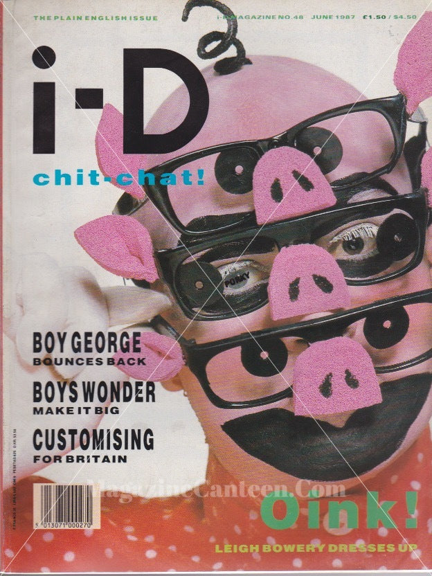 I-D Magazine 48 - Leigh Bowery 1987