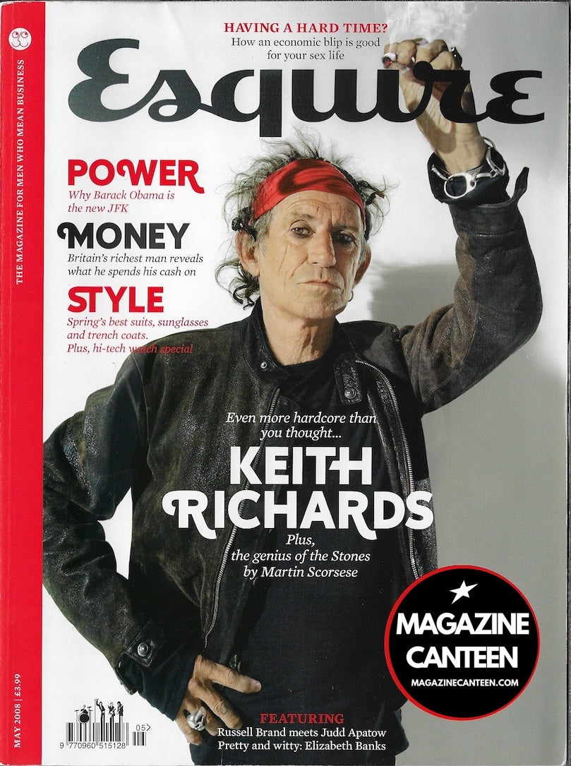 Esquire Magazine - Keith Richards The Rolling Stones