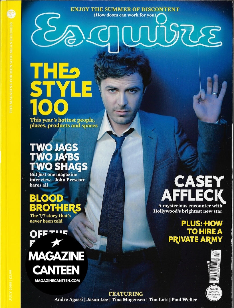 Esquire Magazine - Casey Affleck KIM JONES John Prescott