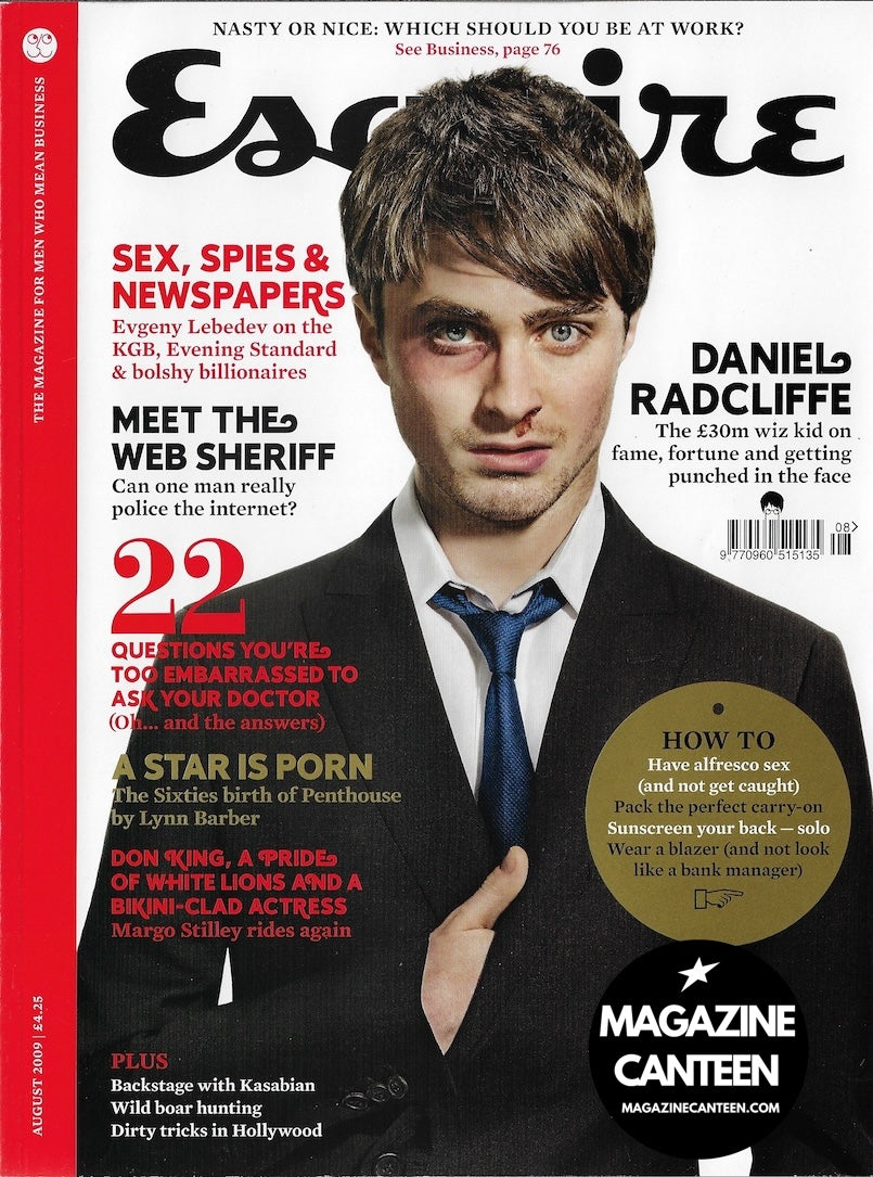 Esquire Magazine - Daniel Radcliffe HARRY POTTER Margo Stilley