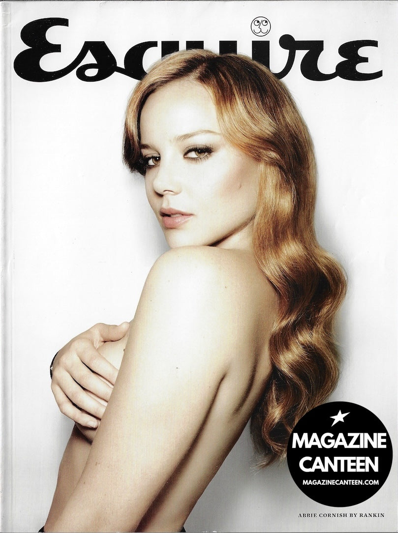 Esquire Magazine - Abbie Cornish ROBERT SHEEHAN Danny McBride