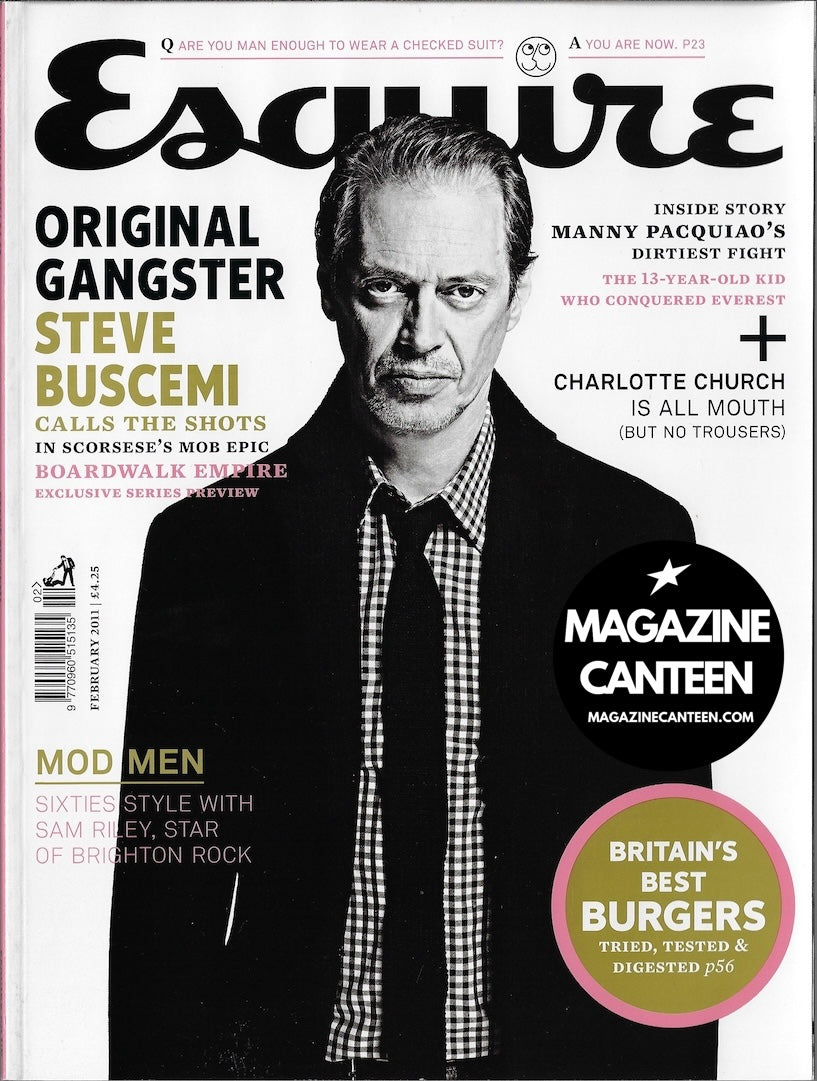 Esquire Magazine - STEVE BUSCEMI Billie Piper JOHN WATERS