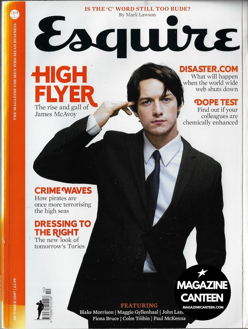 Esquire Magazine - JAMES MCAVOY Maggie Gyllenhaal