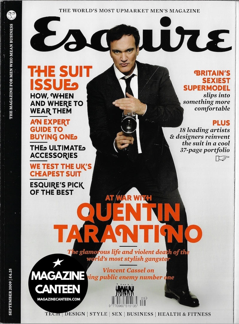 Esquire Magazine - Quentin TARANTINO Rosie Huntington Whiteley