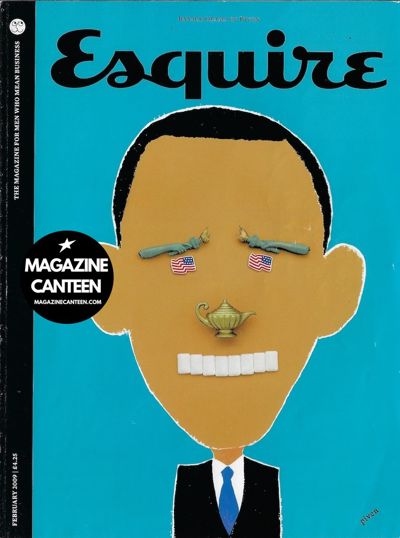 Esquire Magazine - Barack Obama MICHAEL SHEEN Bill Nighy