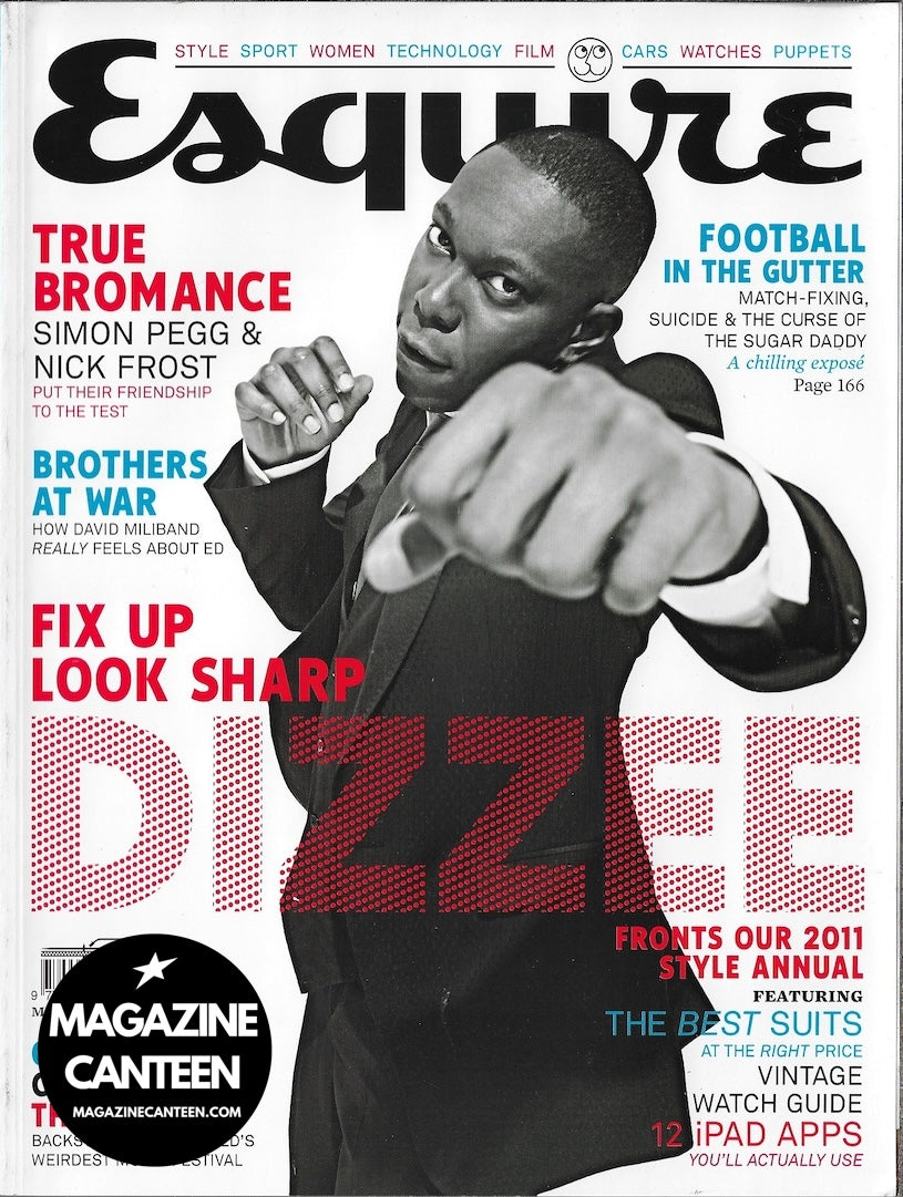 Esquire Magazine - Dizzee Rascal SIMON PEGG Dougray Scott