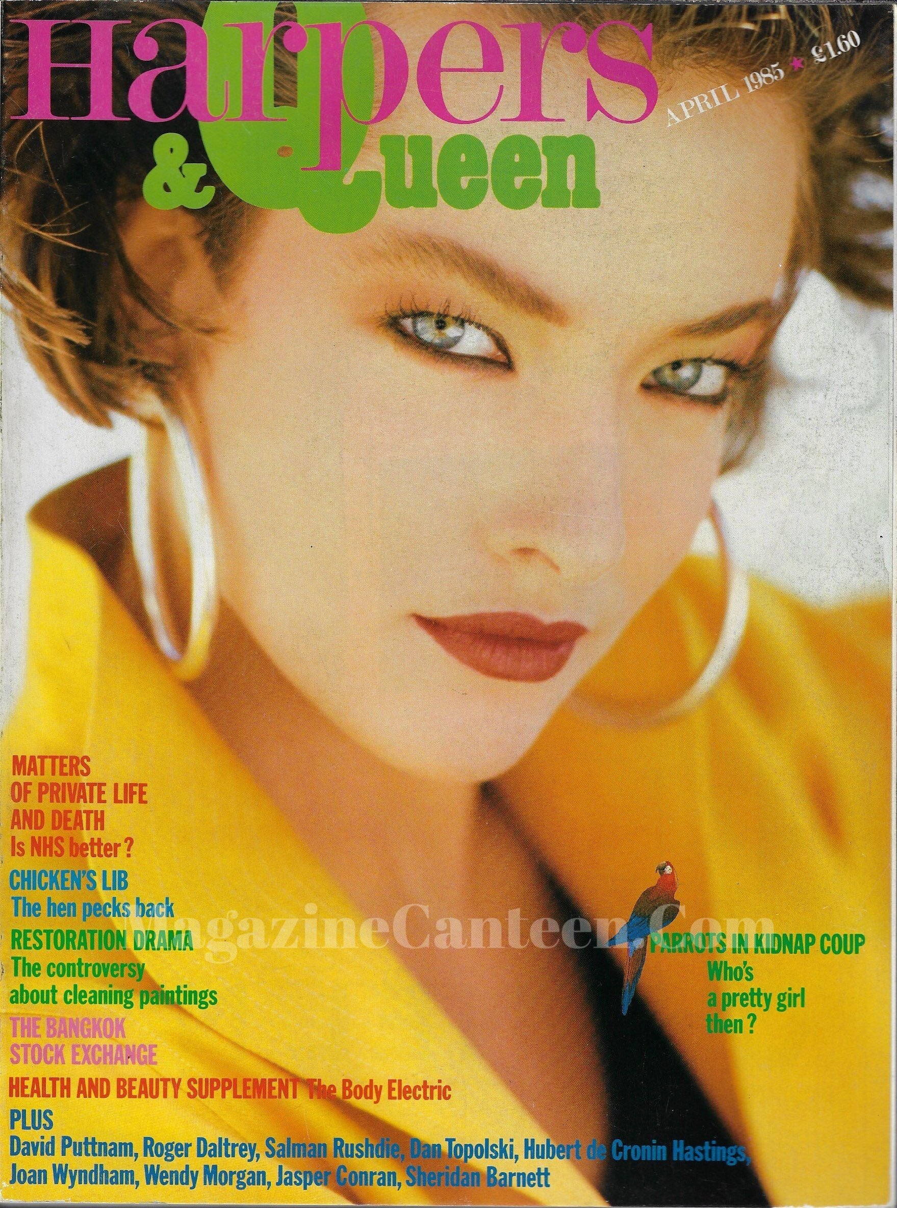 Harpers & Queen Magazine - Tatjana Patitz