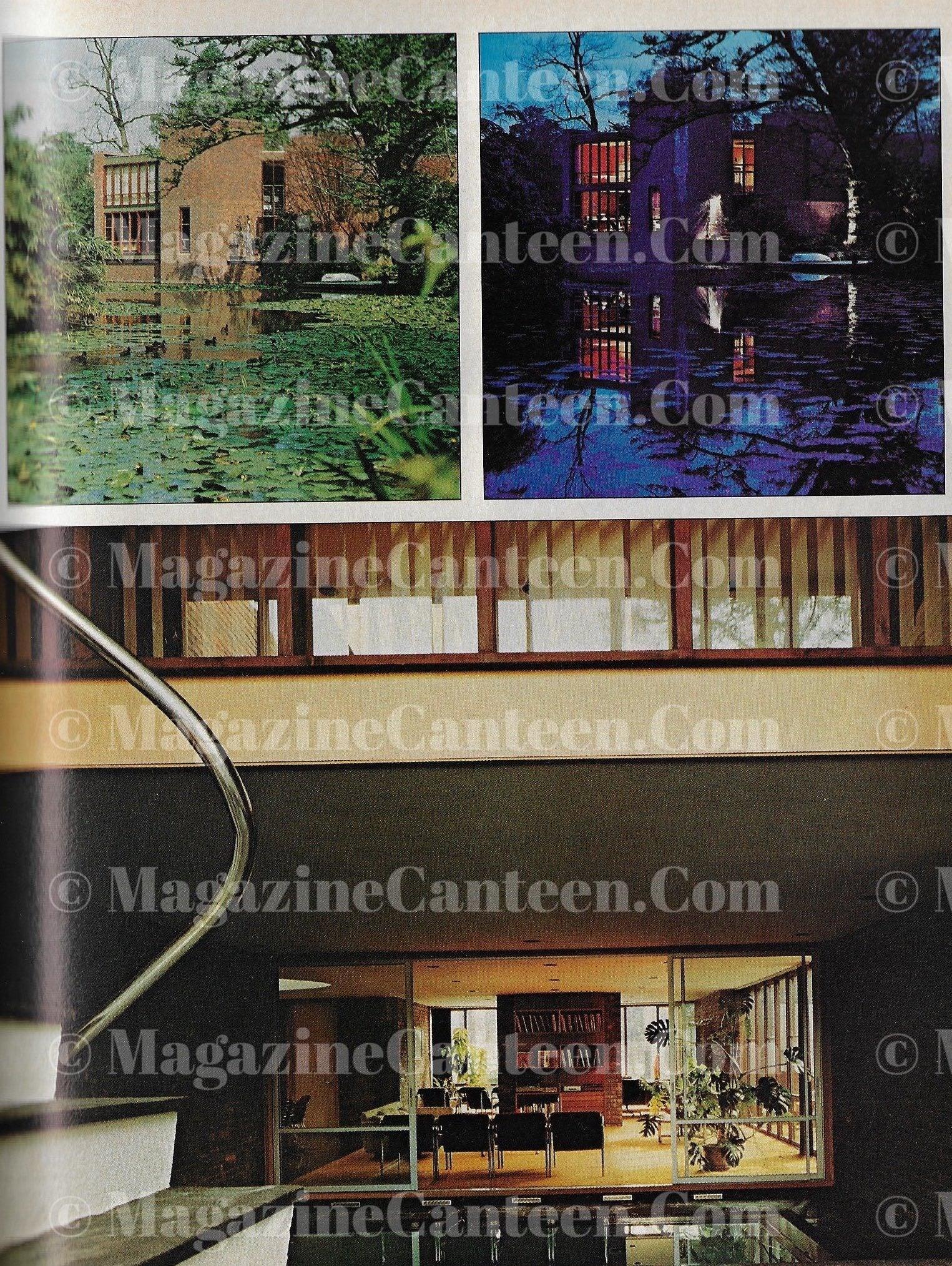 1970s Royston Summers-designed modernist property on Lakeside Drive, Esher, Surrey