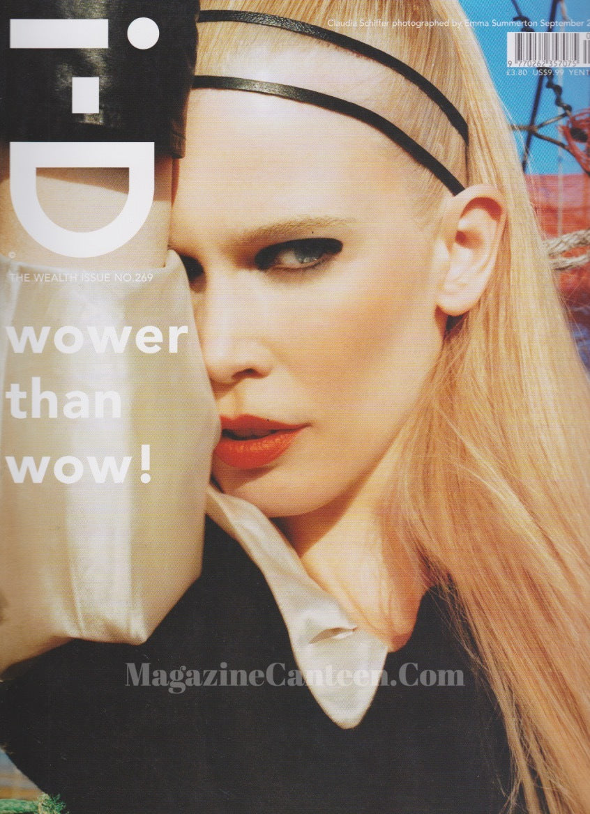 I-D Magazine 269 - Claudia Schiffer 2006