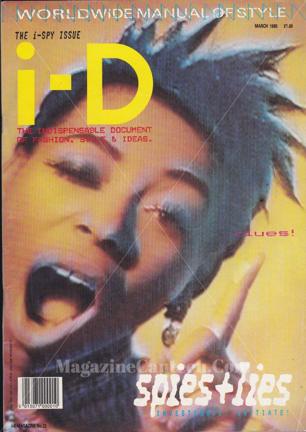 I-D Magazine 23 - Carol Thompson 1985