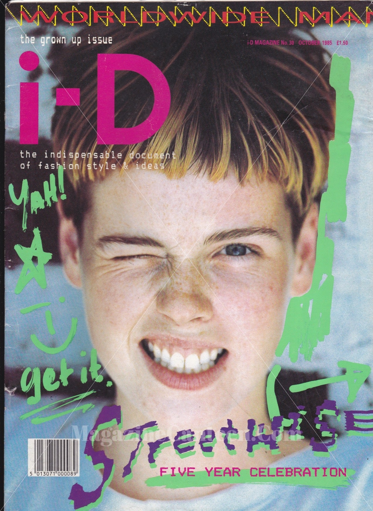 ID Magazine 30 Jeny Howorth 1985 magazine canteen