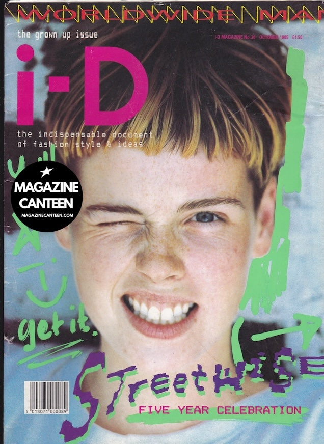 I-D Magazine 30 - Jeny Howorth 1985 – magazine canteen