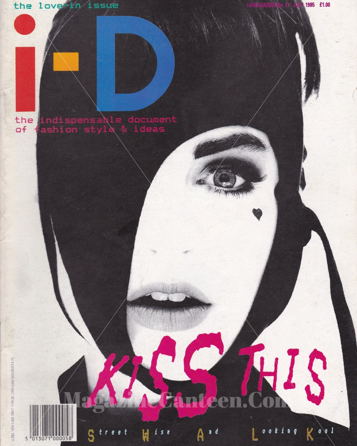 I-D Magazine 27 - Kathy Kanada 1985