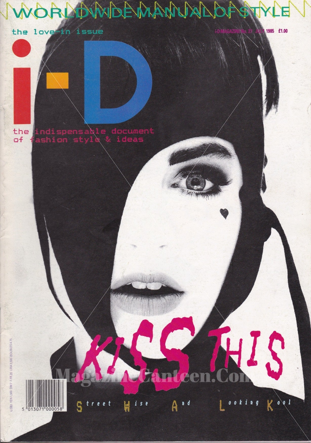 I-D Magazine 27 - Kathy Kanada 1985