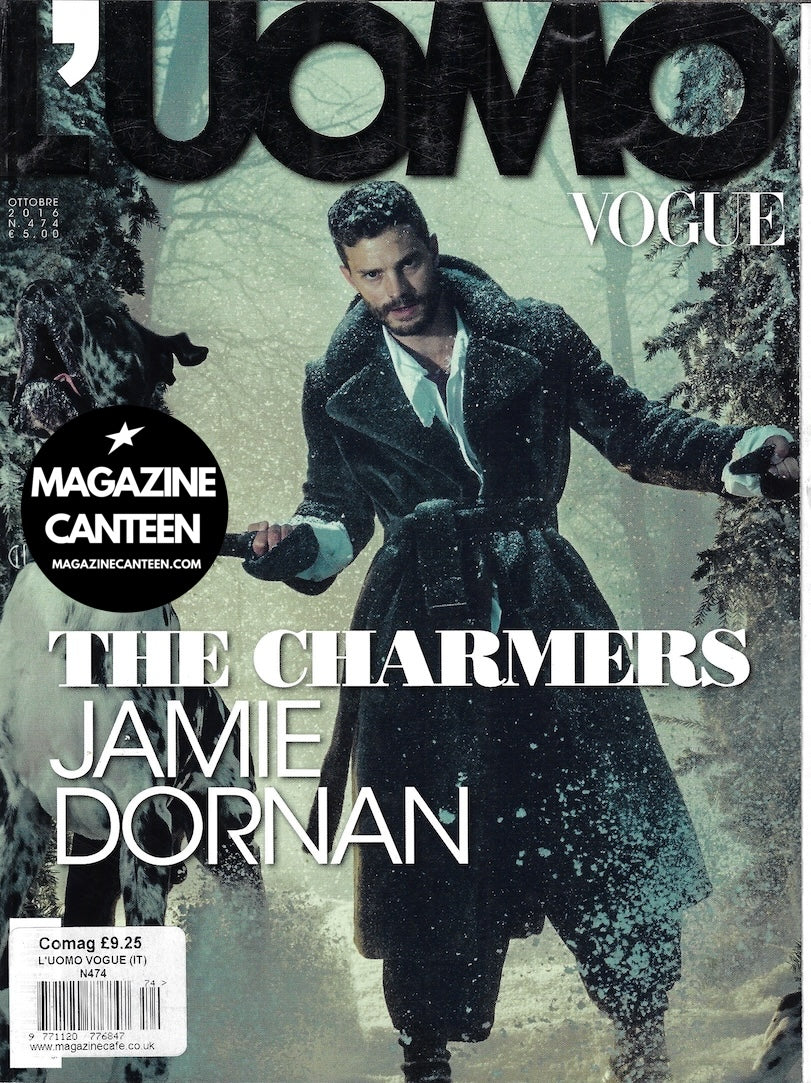 L'uomo Vogue Magazine - JAMIE DORNAN Andrea Riseborough SHAWN MENDES