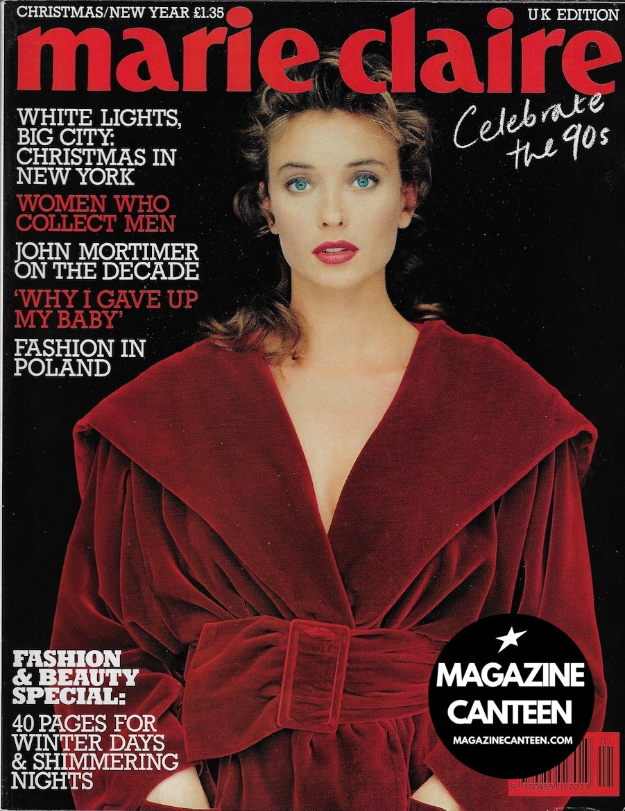 Marie Claire Magazine - Julie Walters STEVE HIETT Jeny Howorth 1990