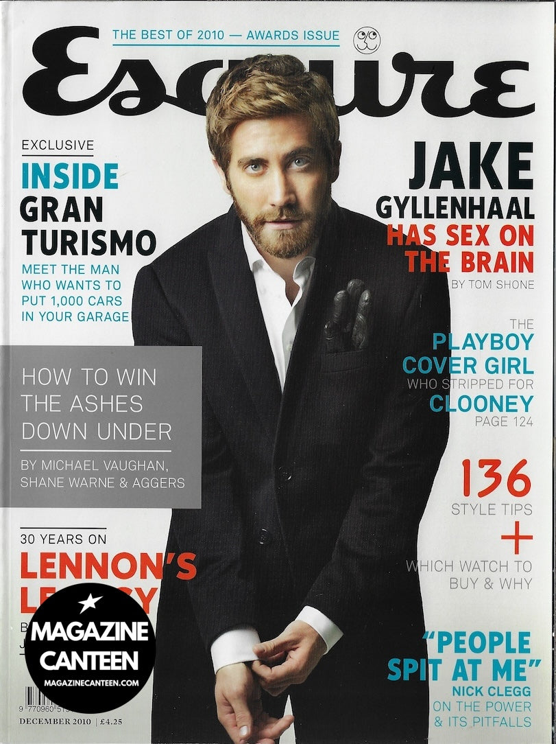 Esquire Magazine - Jake Gyllenhaal TONY WARD Simon Amstell