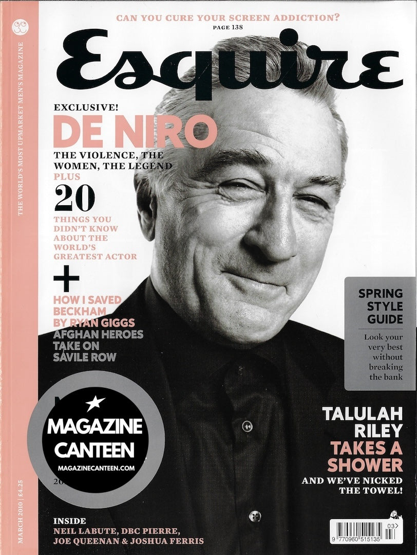Esquire Magazine - ROBERT DE NIRO Ryan Giggs