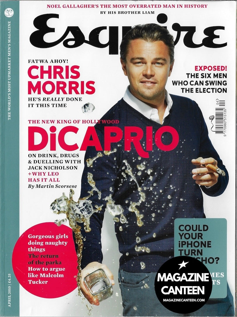 Esquire Magazine - Leonardo DiCaprio MATT SMITH Oasis